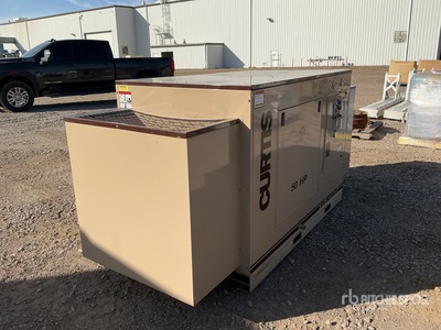 186 cfm Skid-Mounted Electric Air Compressor