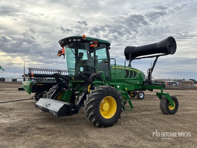 2014 John Deere W150 35 ft Swather Schwadleger