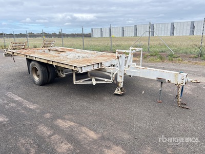 Custom Built 4.4 m S/A Equipment Trailer