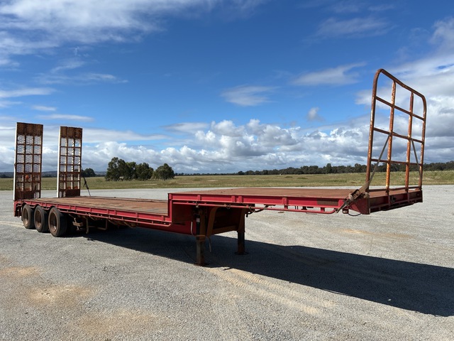 2007 Topstart 13.5 m Tri/A Step Deck Trailer