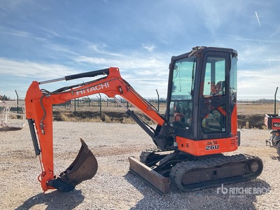 2016 Hitachi ZX26U-5 Minibagger