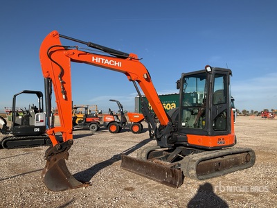2016 Hitachi ZX55U-5 Mini Excavator