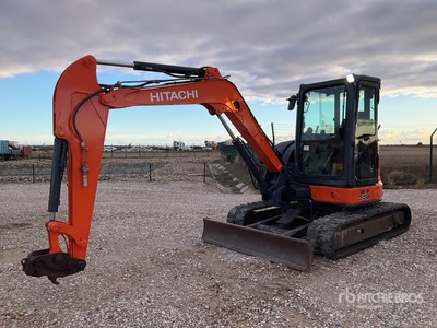2016 Hitachi ZX55U-5 Mini Excavadora