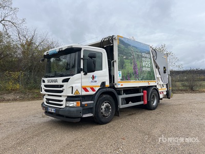 2017 Scania P320 4x2 Camion A Ordures Menageres Waste Collection Truck