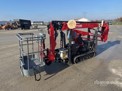 2018 Platform Basket Spider 18.9 Crawler Articulating Boom Lift