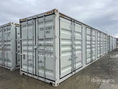 2025 40 ft High Cube Multi-Door Storage Container