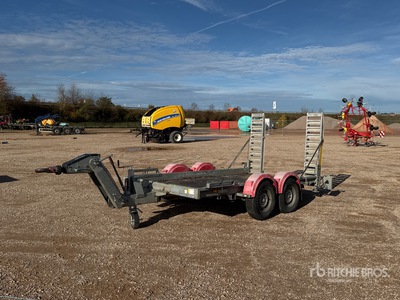2016 Hubiere H212l14CF T/A Remorque Apparatuur aanhangwagen