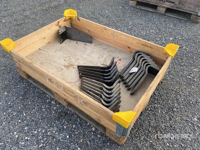 Quantity of (22) 18mm Power Harrow Tines