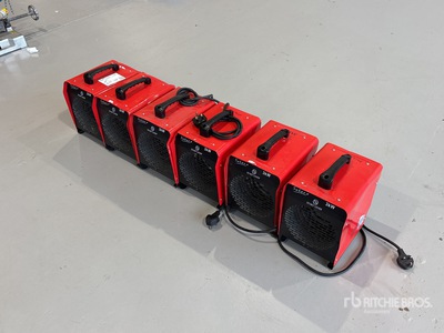 Quantity of (6) Space Heater