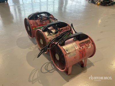 Quantity of (3) Space Heater