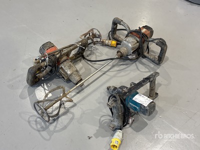 Quantity Of 3 Mortar and Grout Mixer