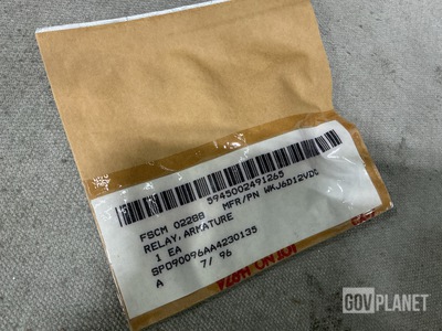 (45) Allied Controls WKJ6D12VDC Armature Relays