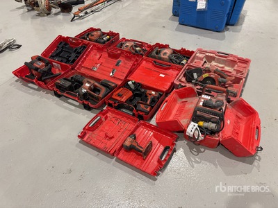 Quantity of (9) Hilti Hand Tools ハンドツール