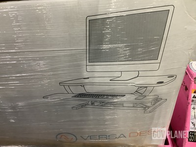 (8) VersaDesk Corner Desktop Risers