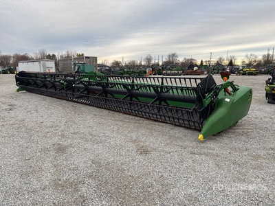 2017 John Deere 645FD 45 ft Flex Draper Testata mietitrebbia