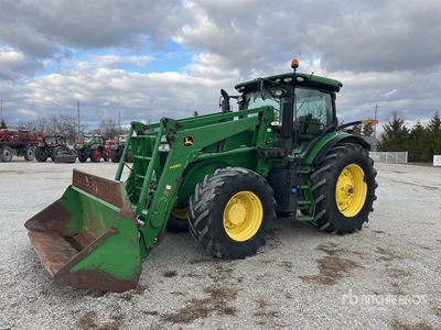 2018 John Deere 7210R 4WD 4WD Tractor