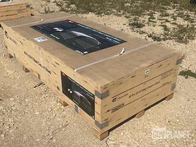 KJ K4020 Steel Carport Shed - Unused