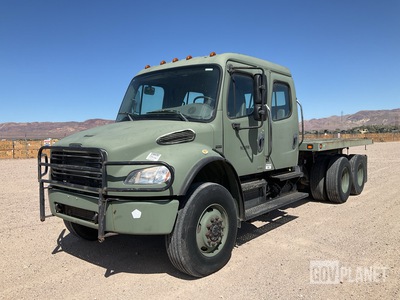 2011 Freightliner M2 6x6 Flatbed Truck