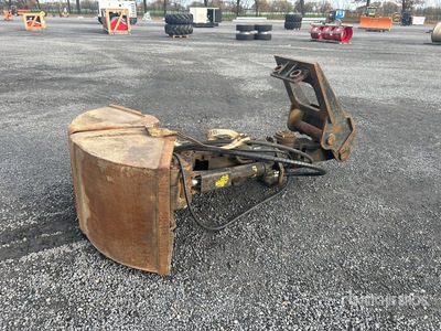 2014 Kinshofer C18VE-60 13-18TO 600 mm Q/C Excavator Grapple
