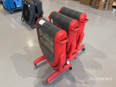 Quantity of (3) Space Heater