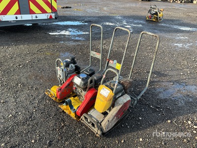 Quantity of (3) Vibratory Plate Compactor