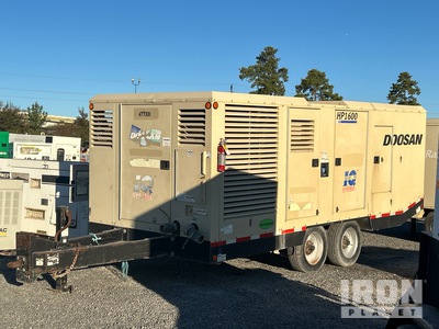 2016 Doosan HP1600wCU IQ 1600 cfm Mobile Compressore