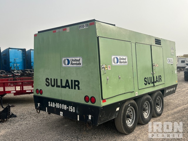 2016 Sullair 1600RHAFDTQ-CAT 1600 cfm Mobile Air Compressor in Humble ...