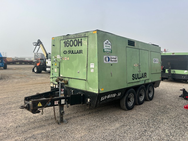 2016 Sullair 1600RHAFDTQ-CAT 1600 cfm Mobile Air Compressor 2016 Sullair 1600RHAFDTQ-CAT 1600 cfm Mobile Air Compressor