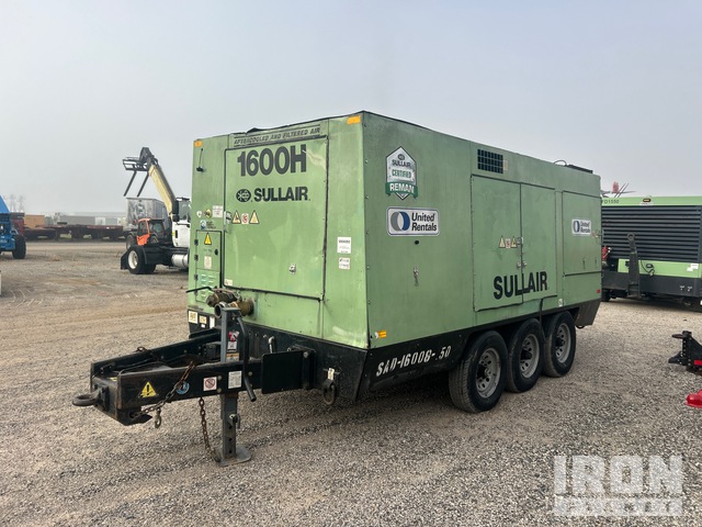 2016 Sullair 1600RHAFDTQ-CAT 1600 cfm Mobile Air Compressor in Humble ...