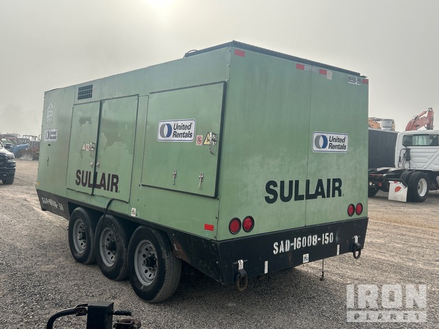 2016 Sullair 1600RHAFDTQ-CAT 1600 cfm Mobile Air Compressor in Humble ...