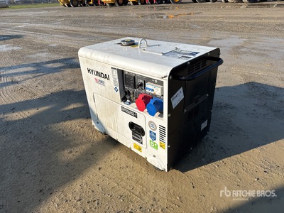 2022 Hyundai DHY8500SE-T Portable Generator Set
