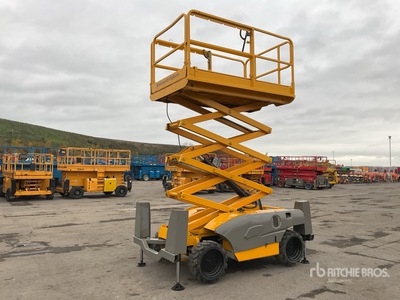 2014 Haulotte Compact 10DX 4x4 Diesel Scissor Lift