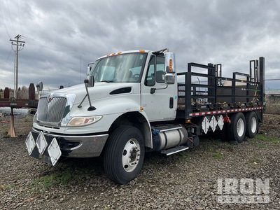 2015 International 4400SBA 6x4 Flatbed Truck (Inoperable)