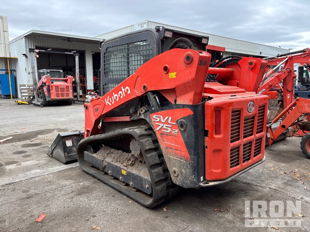 MINI CARGADOR SOBRE ORUGAS 2022 KUBOTA SVL752HFWC