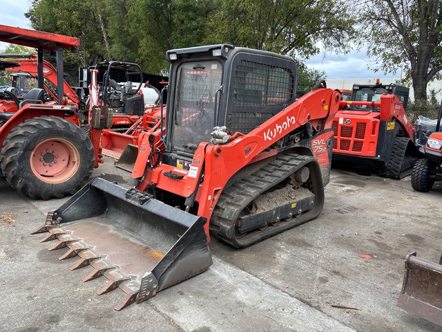2022 Kubota SVL75-2HFWC High Flow Compact Track Loader
