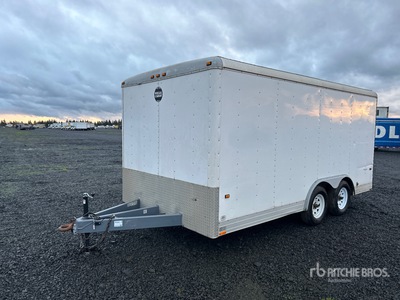 2000 Wells Cargo EW1622 16 ft T/A Kastenanhänger