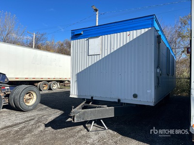 1975 Atco 32 ft x 10 ft Portable T/A Mobiel kantoor