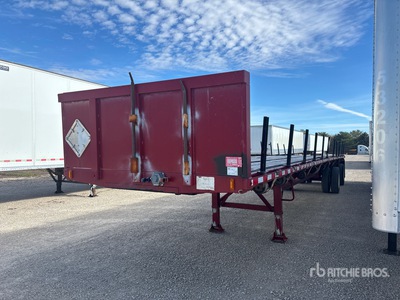 1997 Wabash 48 ft T/A Spread Axle Pritsche Anhänger