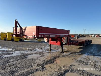 2001 Goldhofer STZ L3 Flatbed Trailer