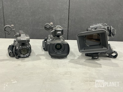 (3) Assorted Video Cameras
