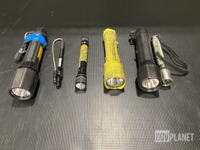 (65) Assorted Flashlights