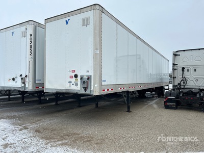 2023 Vangaurd VXP 53 ft x 102 in T/A Van Trailer