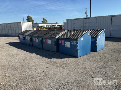 (10) Recycle Dumpsters