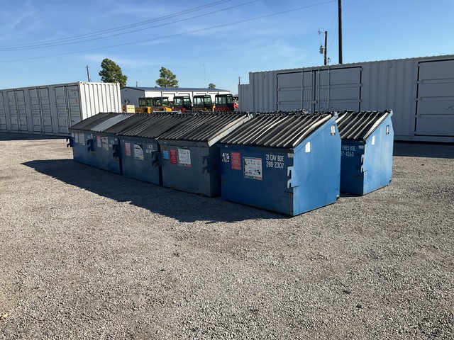 (10) Recycle Dumpsters (10) Recycle Dumpsters