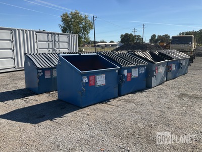 (10) Recycle Dumpsters