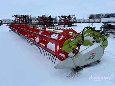 2023 Claas 1530 50 ft Flex Draper Cabezal de cosechadora trilladora