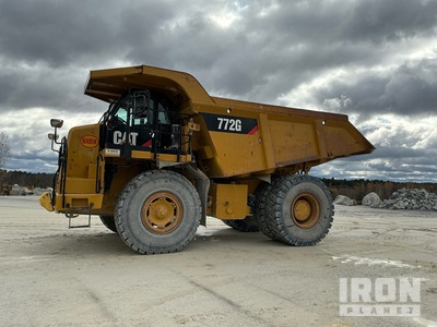 2017 Cat 772G شاحنة صخور