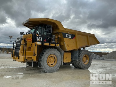 2017 Cat 772G شاحنة صخور