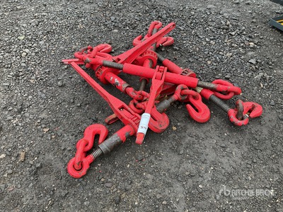 Quantity of (5) Rachet Chain Restraints ادوات صناعية متنوعة