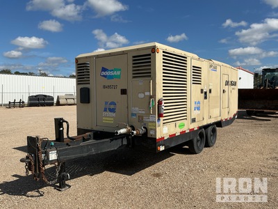 2016 Doosan HP1600WCU-T4FIQ 1600 cfm Mobile Compresor de aire
